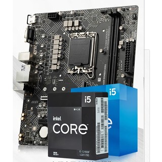 百亿补贴：MSI 微星 B660M BOMBER DDR4 主板+Intel i5-12490F CPU处理器