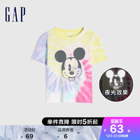 Gap 盖璞 女童趣味纯棉短袖T恤811597 2022夏季新款童装