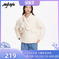 MJ STYLE MJstyle2022秋冬新款设计感小众加绒加厚短款棉衣女-822151043