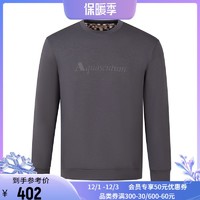 Aquascutum 雅格狮丹 男士空气层圆领卫衣 300245