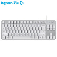 logitech 罗技 K835 有线键盘 84键 白色