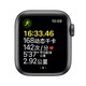 Apple 苹果 Watch SE 智能手表 GPS款 40毫米深空灰色铝金属表壳 午夜色运动型表带MKQ13CH/A