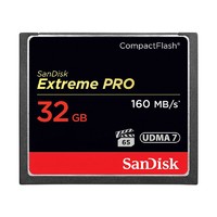 SanDisk 闪迪 至尊超极速系列 Extreme PRO CF存储卡 32GB
