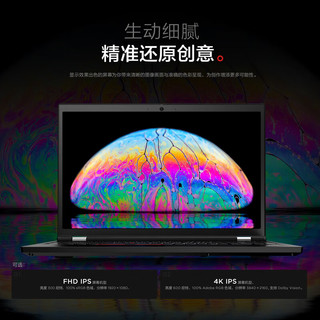 联想ThinkPad笔记本电脑 P17 17.3英寸图形移动工作站(定制 i7-11850H 64G 4T 独显6G A3000 Win11 4K屏)