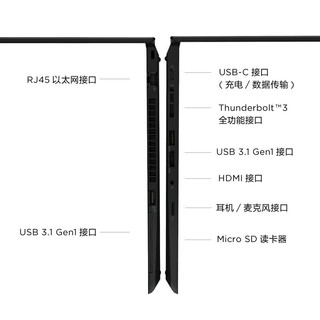 ThinkPad T14系列 联想14英寸笔记本电脑高端性能轻薄便携式手提移动商务办公 定制为 UTCD丨i5-10210U/高清屏/MX330 16G内存 1T高速固态