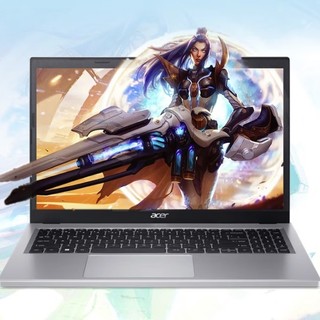 acer 宏碁 传奇 Young 七代锐龙版 15.6英寸 轻薄本 银色（锐龙R5-7520U、核芯显卡、16GB、512GB SSD、1920*1280、IPS、60Hz）