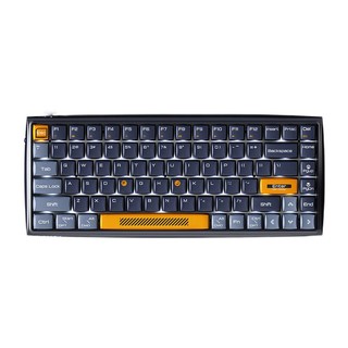 DURGOD 杜伽 Hi Keys 3模机械键盘 87键 茶轴