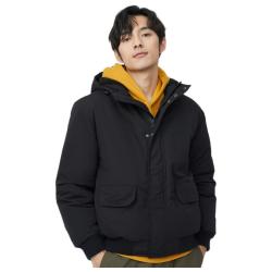 gap盖璞男士连帽羽绒服884485黑色