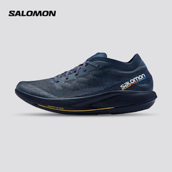salomon 萨洛蒙 男款 户外运动轻量舒适回弹减震透气路跑跑步鞋 PHANTASM 深蓝色