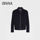 杰尼亚 Zegna） 男士午夜蓝 12milmil12 羊毛绗缝夹克 U7T02-TMIL12-531-48 S/M码