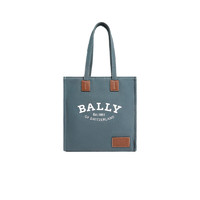 BALLY 巴利 奢侈品 女士蓝色织物托特包 CRYSTALIA.ST 27 6236964