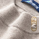 FORTEI 富铤 22冬季新款半高领保暖舒适羊毛衫男士毛衣