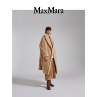 Max Mara MaxMara Max Mara 2022秋冬新品 女士 泰迪 泰迪熊大衣1016122306 浅驼色 XS