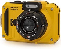 Kodak 柯达 PIXPRO WPZ2 坚固防水数码相机 1600 万像素 4 倍光学变焦 2.7 英寸 LCD 全高清视频,黄色