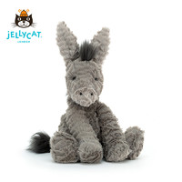 jELLYCAT 邦尼兔 英国jELLYCAT2022年波浪毛驴子新品可爱公仔安抚宝宝男女毛绒玩具