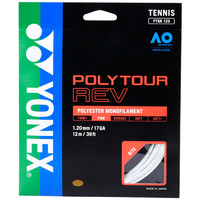 YONEX 尤尼克斯 网线  yy网球线持久耐打高弹力线聚酯单丝单条装 PTGR120CH-011白