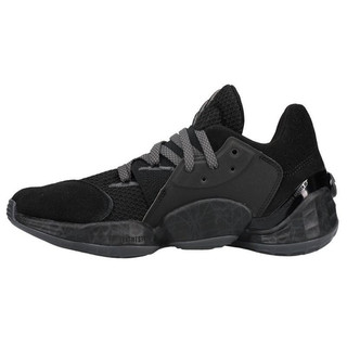 adidas 阿迪达斯 Harden VOL. 4 GCA 男子篮球鞋 FV5572 黑色 40.5