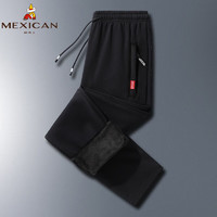 Mexican 稻草人 YKT-1253 男士加绒针织长裤