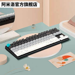 VARMILO 阿米洛 VA87 有线机械键盘 八雲 Cherry茶轴 白光