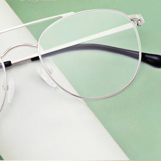 essilor 依视路 CVF4026SV 钛金属眼镜框+钻晶A4系列 非球面镜片