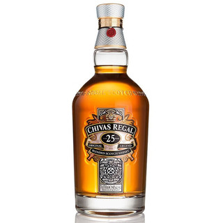 CHIVAS 芝华士 苏格兰 调和型威士忌 洋酒 芝华士25年 700ml