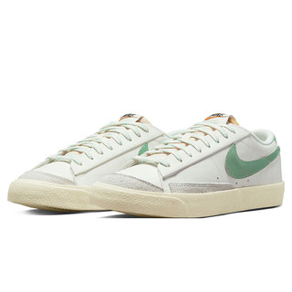 耐克NIKE 男子 运动板鞋 经典 百搭 BLAZER LOW '77 PRM 运动鞋 DO9799-100帆白色42.5码