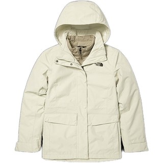 THE NORTH FACE 北面 女子三合一冲锋衣 NF0A81QV-228 白色 S