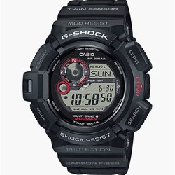 CASIO 卡西欧 G-SHOCK 泥人系列 男士太阳能腕表 G-9300-1