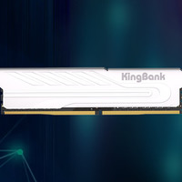 KINGBANK 金百达 16GB(8GBX2)套装 DDR5 6000 台式机内存条 银爵 C36