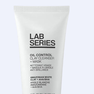 LAB SERIES 朗仕 男士净透白泥洁面膏 100ml