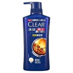 CLEAR 清揚 男士頭皮護理去屑洗發露 防脫韌發型 500g