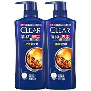 移动端、京东百亿补贴：CLEAR 清扬 男士去屑洗发水防脱韧发型500g赠500g+随机小样100g 潘展乐同款