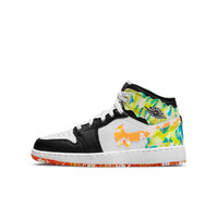 NIKE 耐克 AIR JORDAN NIKE 耐克 AIR JORDAN 1 MID SE (GS) 大童运动鞋 DJ6563-038