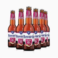 临期品：Bavaria 宝华力亚 无醇啤酒 果味 330ml*6瓶