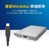 LACIE 莱斯 新款雷孜LaCie 500GB Type-C/USB3.1微型移动固态硬盘（PSSD）Portable SSD 高速便携