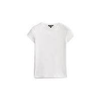 Massimo Dutti 女士圆领短袖T恤 6850900250 白色 M