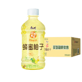 康师傅 轻养果荟 蜂蜜柚子饮品 330ml*12瓶