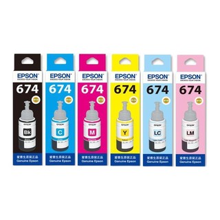 EPSON 爱普生 674 打印机墨水 6色 70ml