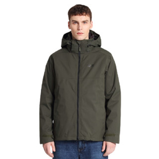 Jack Wolfskin 狼爪 ACTIVE OUTDOOR系列 男子三合一冲锋衣 5119611-5100 深苔绿 XL