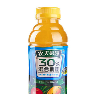 农夫果园 30%混合果蔬 复合果蔬汁饮料 菠芒味 500ml*5瓶