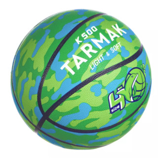 DECATHLON 迪卡侬 K500 橡胶篮球 8615024 绿色/蓝色 4号