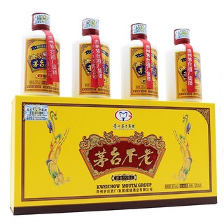 MOUTAI 茅台 不老酒 53度 贵州茅台酒集团有限公司出品 125ml*4瓶 礼盒装