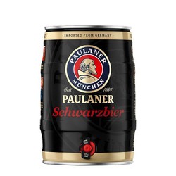 PAULANER 保拉纳 德国原装进口保拉纳柏龙小麦啤酒桶装白桶黑桶5L大容量批发