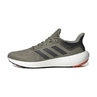 adidas 阿迪达斯 Pureboost 22 中性跑鞋 GW9154 绿/黑/橘色 46