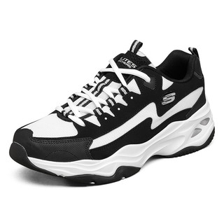 SKECHERS 斯凯奇 D'lites 4.0 女子休闲运动鞋 149491/BKW 黑色/白色 37