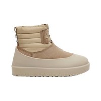 UGG Classic Luxe经典奢华系列 Classic Mini Lace-Up Weather 男士短筒雪地靴 1120849 沙丘色 40