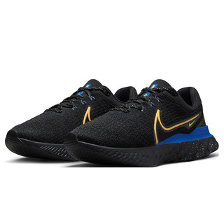 NIKE 耐克 React Infinity Run Flyknit 3 男子跑鞋 DZ4845-001 黑色 40