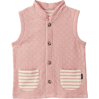 SENSHUKAI 千趣会 男女童通用夹棉马甲 B17025 粉红色 110码