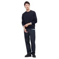 UNIQLO 优衣库 男女款圆领卫衣 444966 藏青色 M