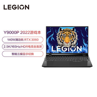 Lenovo 联想 拯救者Y9000P 2022 16英寸游戏笔记本电脑(12代 i5-12500H 16G 512G RTX3060 2.5K)钛晶灰+支架 套装